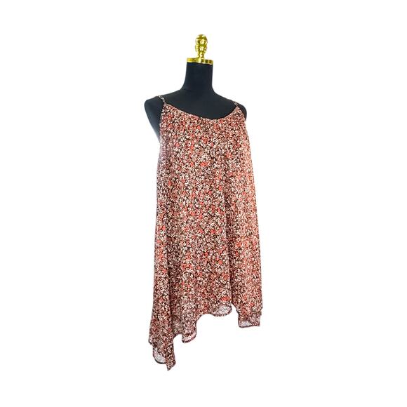 Volcom Boho Floral Blouse - Size Large - Picture 2 of 5